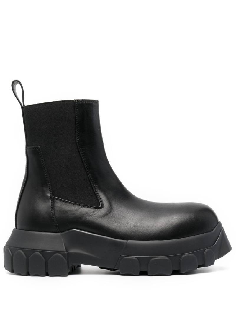 Rick Owens Beatle Bozo Tractor boots - Black von Rick Owens