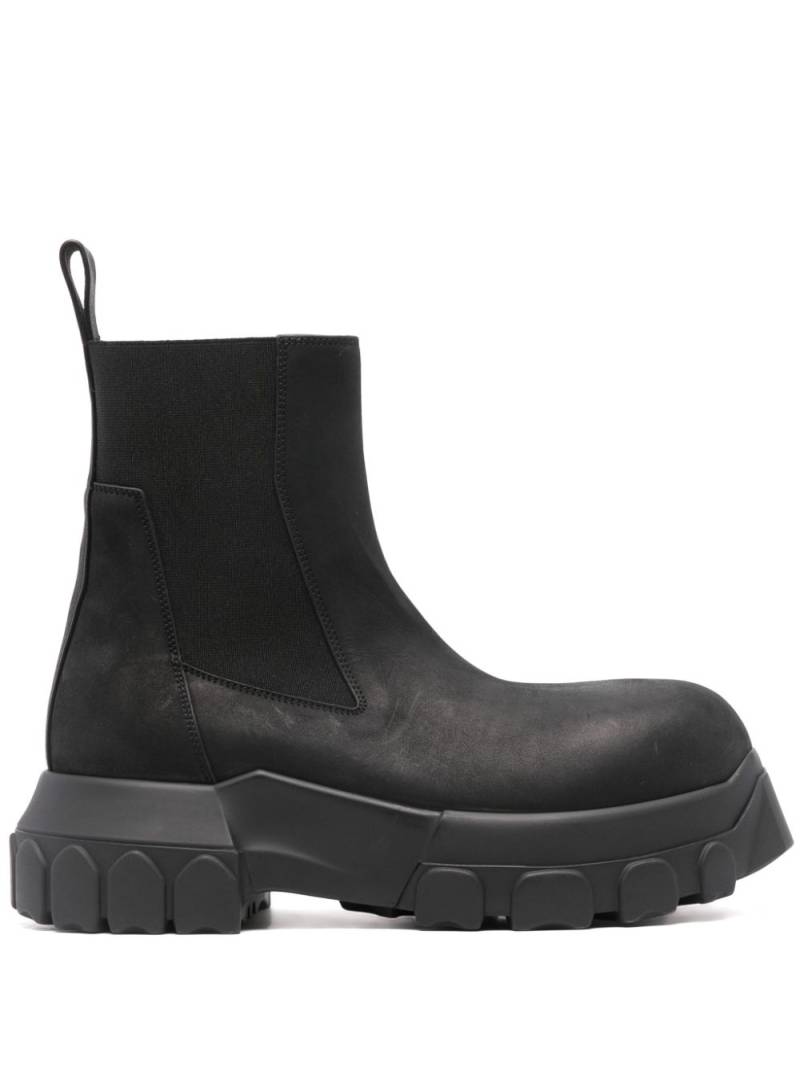 Rick Owens Beatle Bozo Tractor boots - Black von Rick Owens