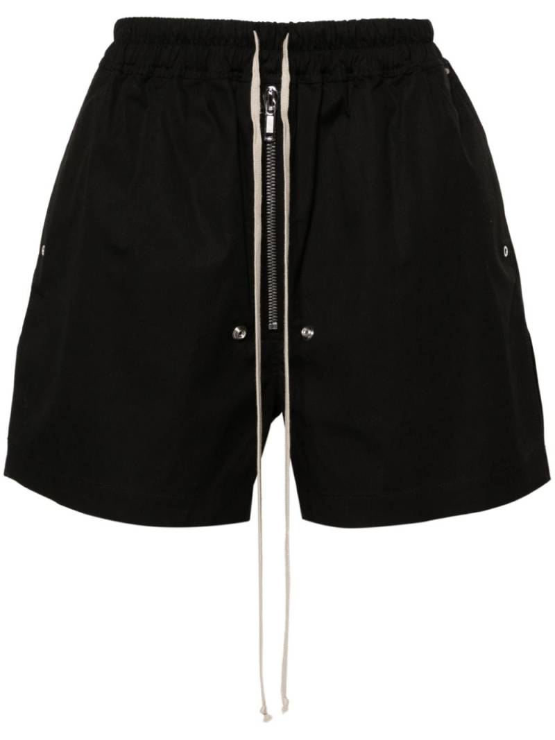 Rick Owens Bela mid-rise shorts - Black von Rick Owens