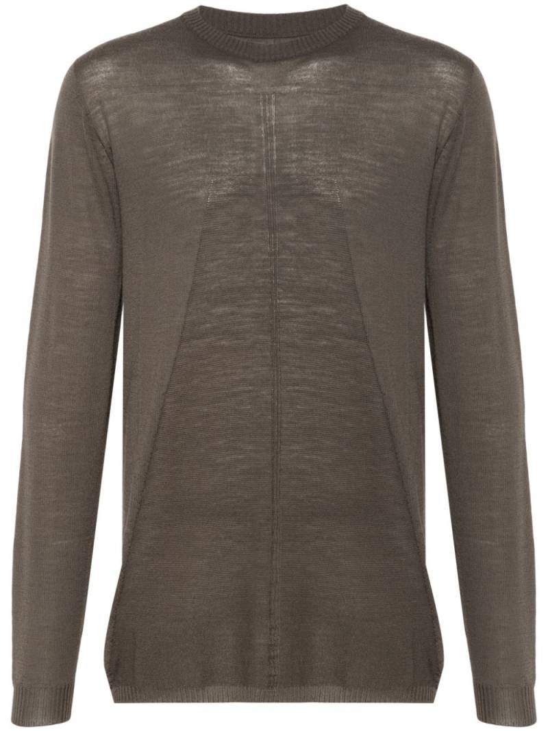 Rick Owens Biker Level sweater - Brown von Rick Owens