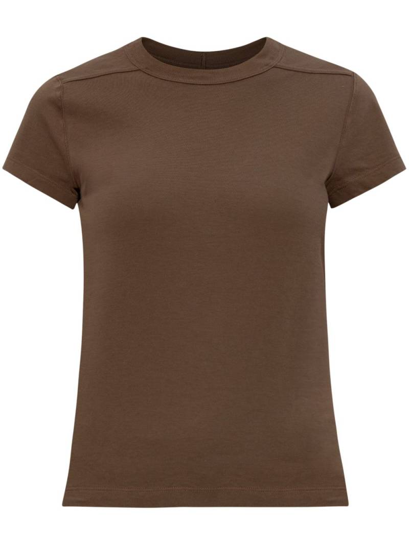 Rick Owens Cropped Level T-shirt - Brown von Rick Owens