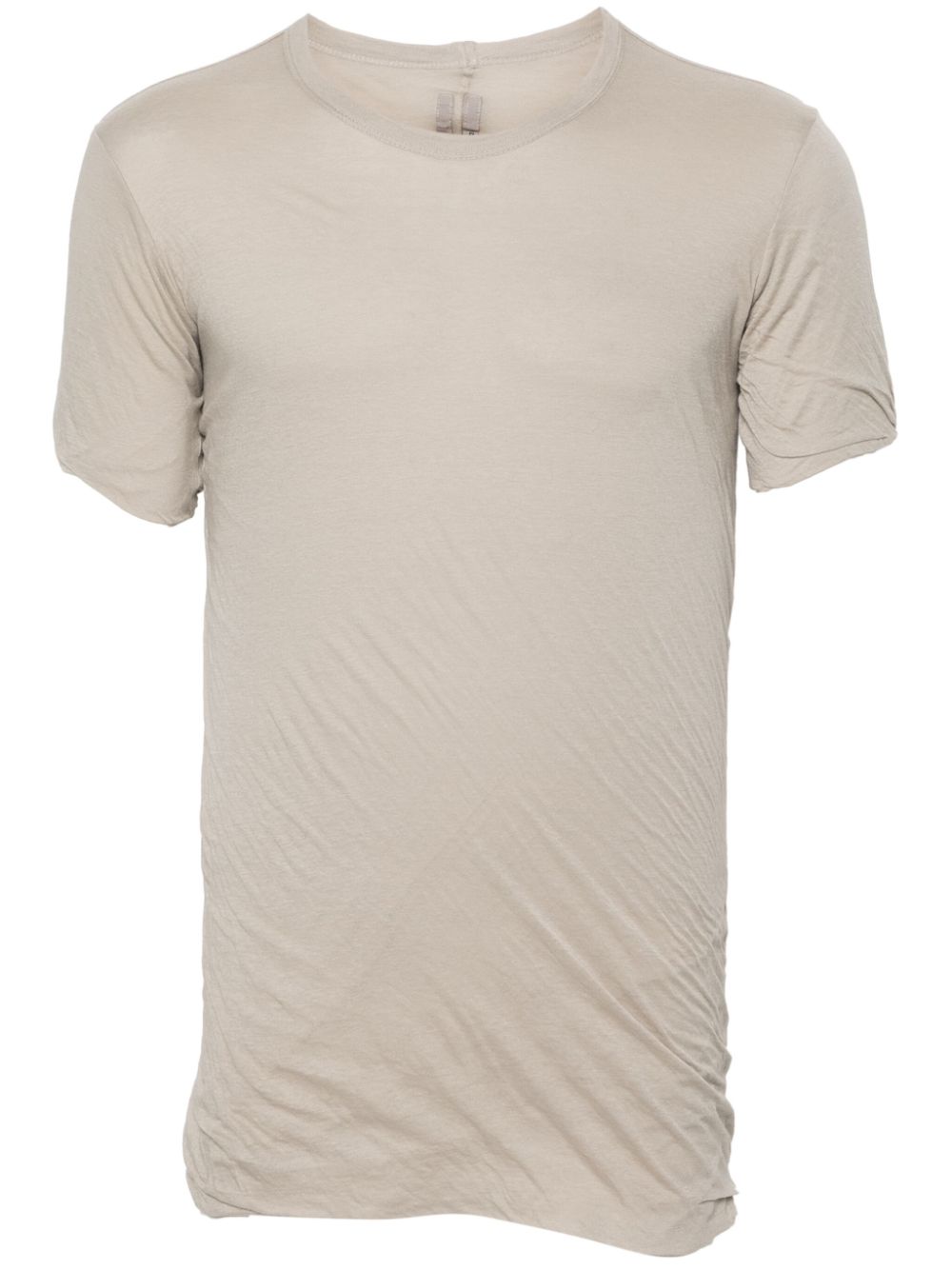 Rick Owens Double SS cotton T-shirt - Neutrals von Rick Owens