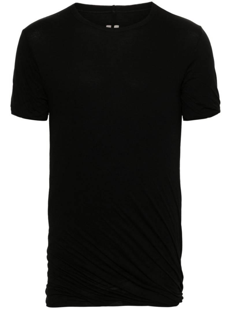 Rick Owens Double organic cotton T-shirt - Black von Rick Owens