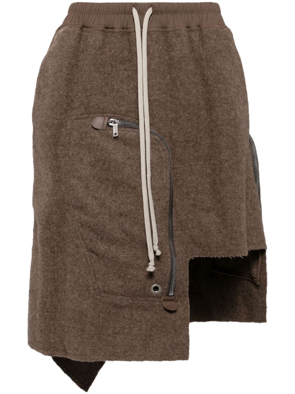 Rick Owens Dracca skirt - Brown von Rick Owens