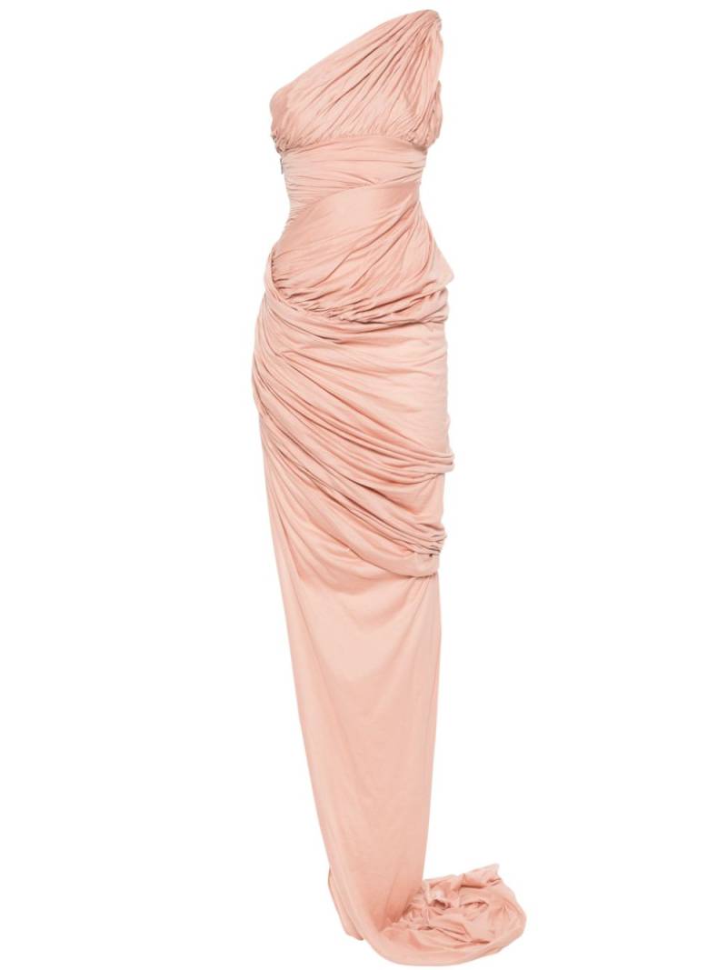 Rick Owens Draped Gown cotton maxi dress - Pink von Rick Owens