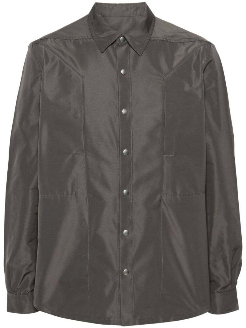 Rick Owens Fogpocket shirt jacket - Grey von Rick Owens