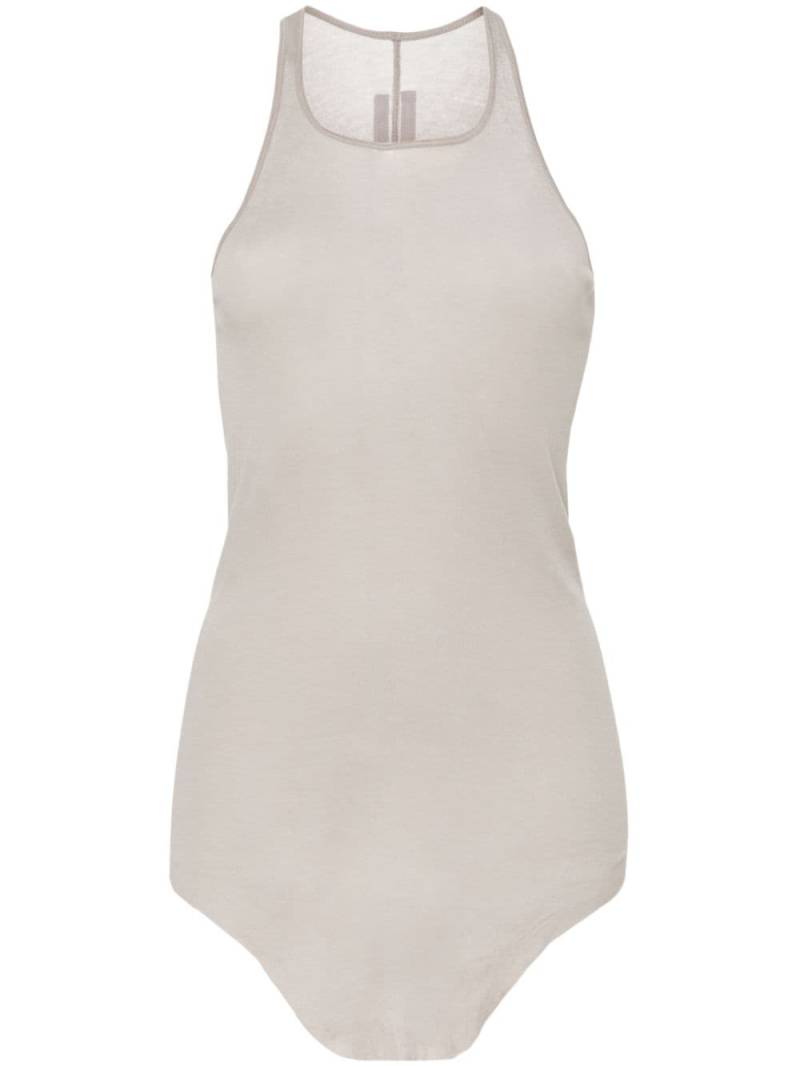 Rick Owens Forever Basic cotton tank top - Grey von Rick Owens