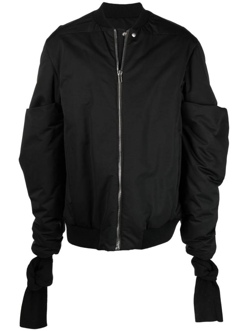 Rick Owens Gauntlet bomber jacket - Black von Rick Owens