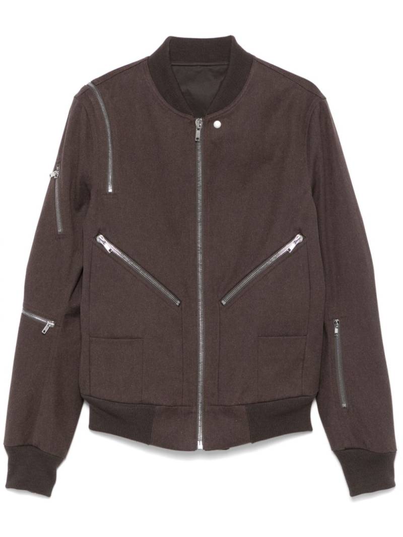 Rick Owens Headon Flightsuit jacket - Brown von Rick Owens