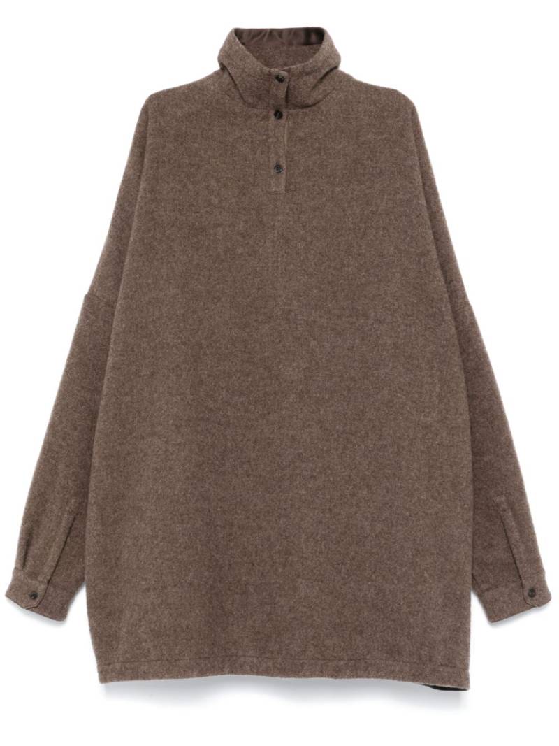 Rick Owens Jumbo Tabard sweater - Brown von Rick Owens