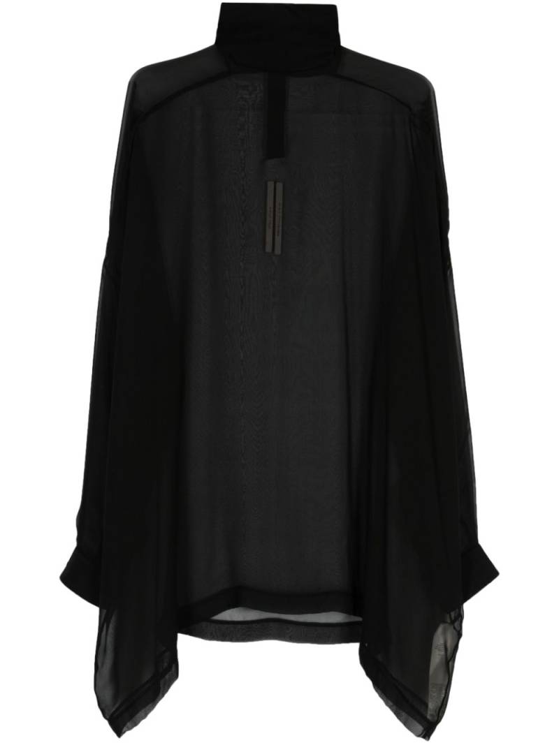 Rick Owens Jumbo Tabard top - Black von Rick Owens