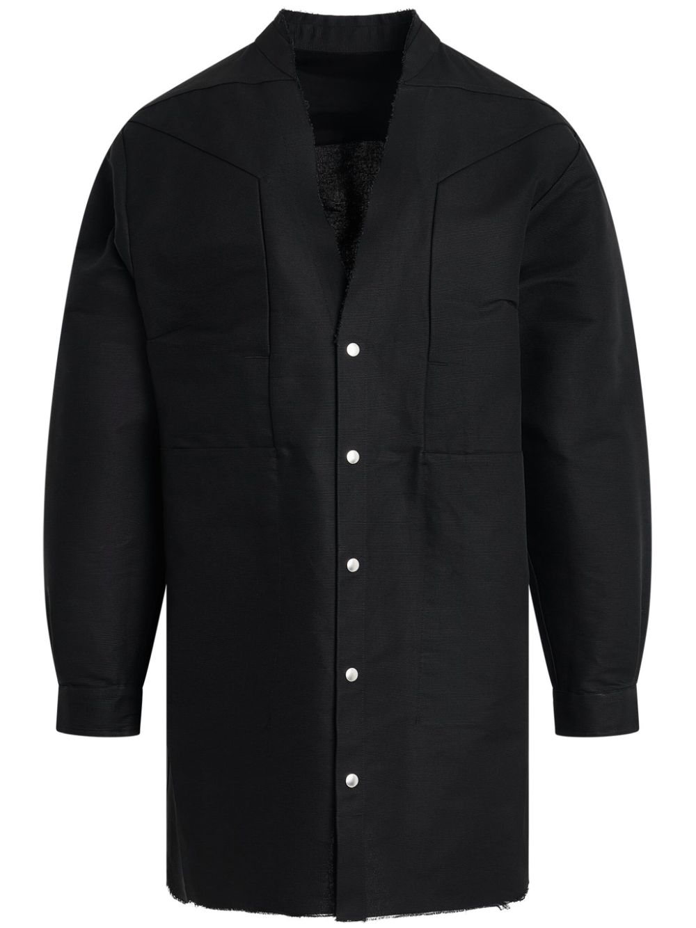 Rick Owens Jumbo shirt - Black von Rick Owens