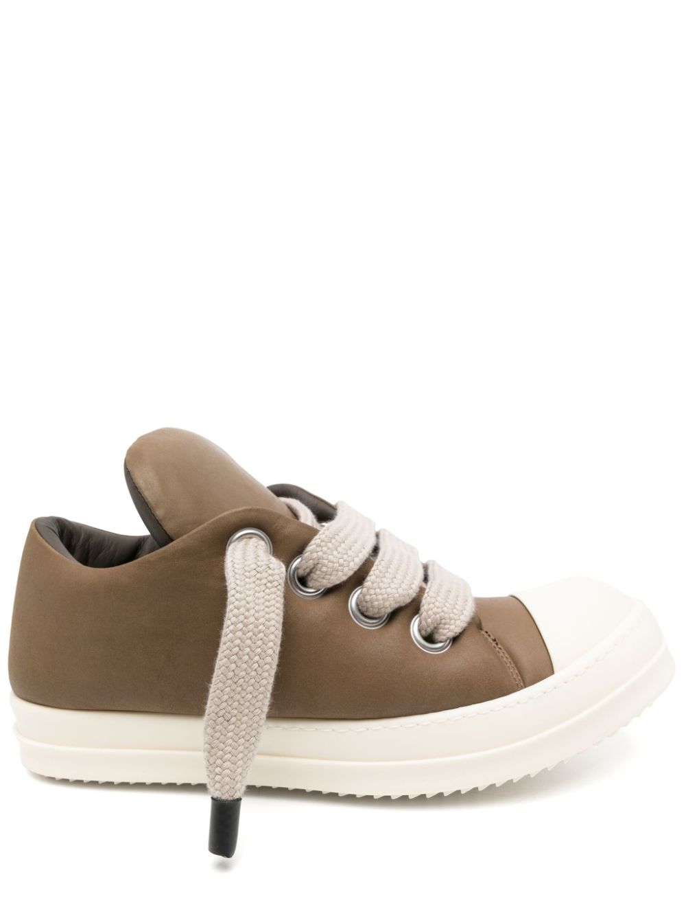 Rick Owens Jumbolaced padded sneakers - Brown von Rick Owens