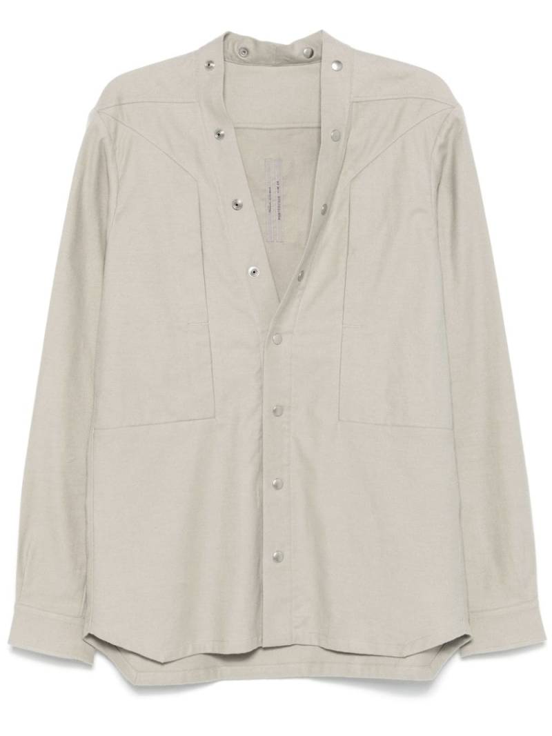 Rick Owens Larry Fogpocket shirt - Grey von Rick Owens