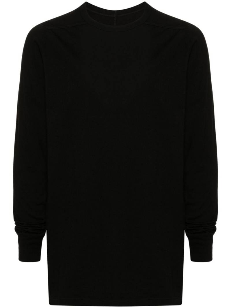 Rick Owens Level LS organic cotton T-shirt - Black von Rick Owens