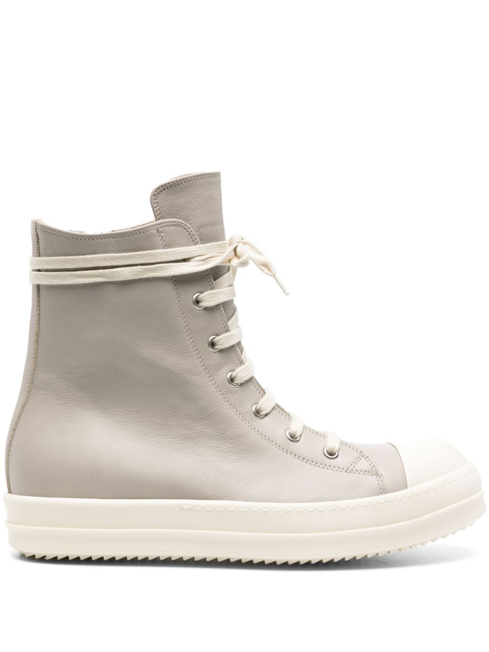 Rick Owens Lido high-top sneakers - Grey von Rick Owens