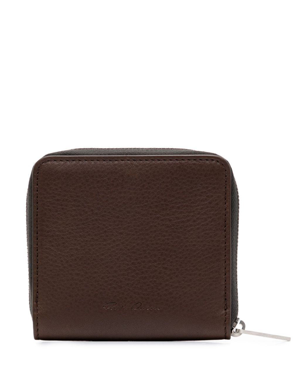 Rick Owens Lido zipped wallet - Brown von Rick Owens