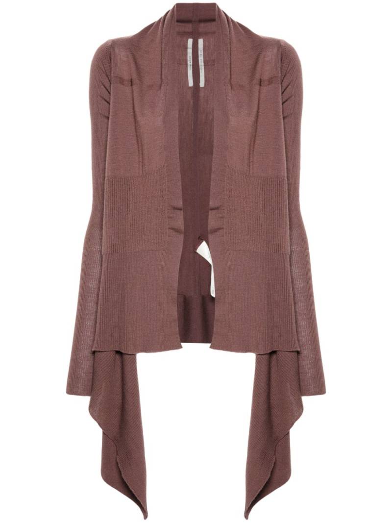 Rick Owens Medium Wrap cardigan - Brown von Rick Owens