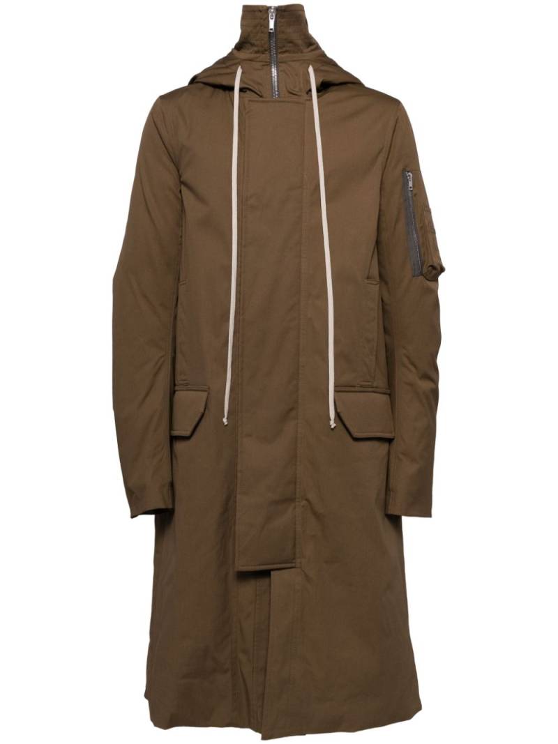 Rick Owens Megaparka coat - Brown von Rick Owens