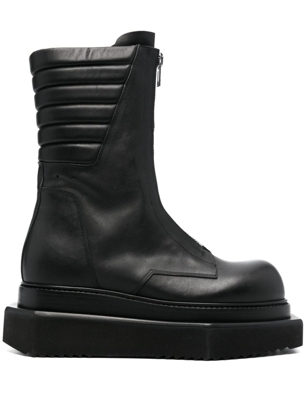 Rick Owens Moto Cyclops boots - Black von Rick Owens