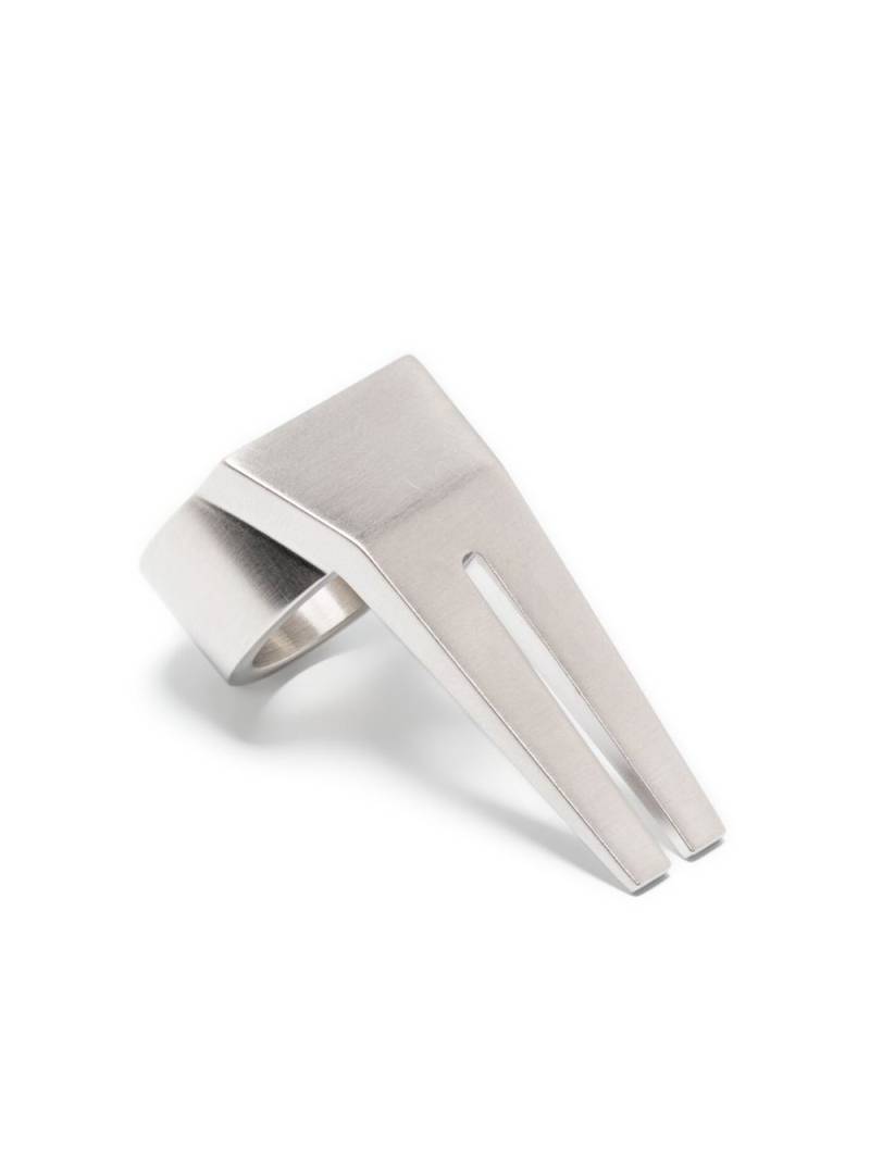 Rick Owens Open Trunk ring - Silver von Rick Owens