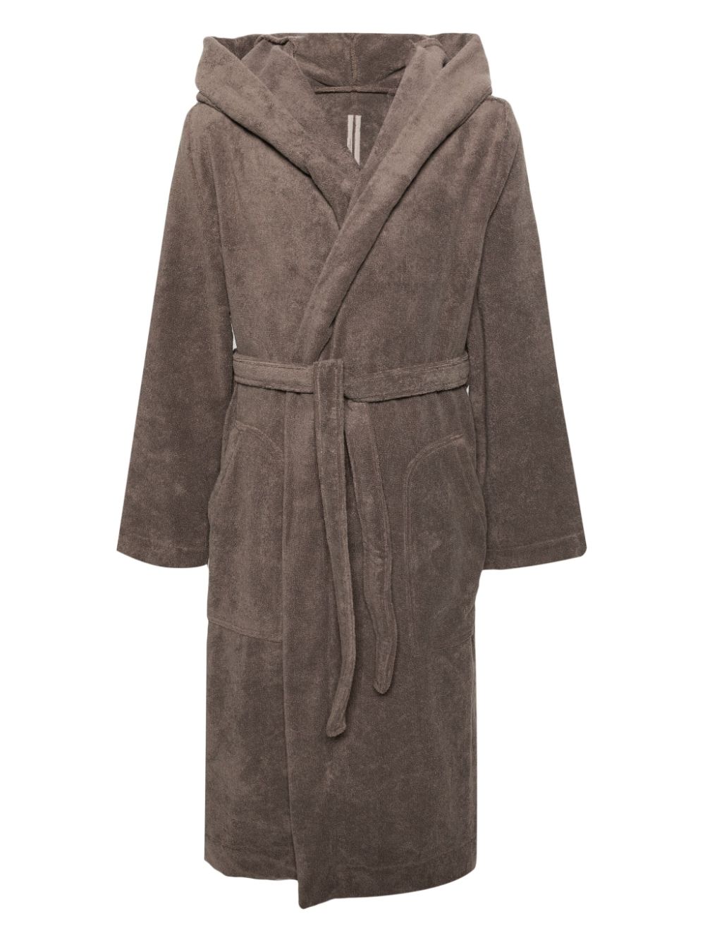 Rick Owens Pentagram cotton bath robe - Neutrals von Rick Owens