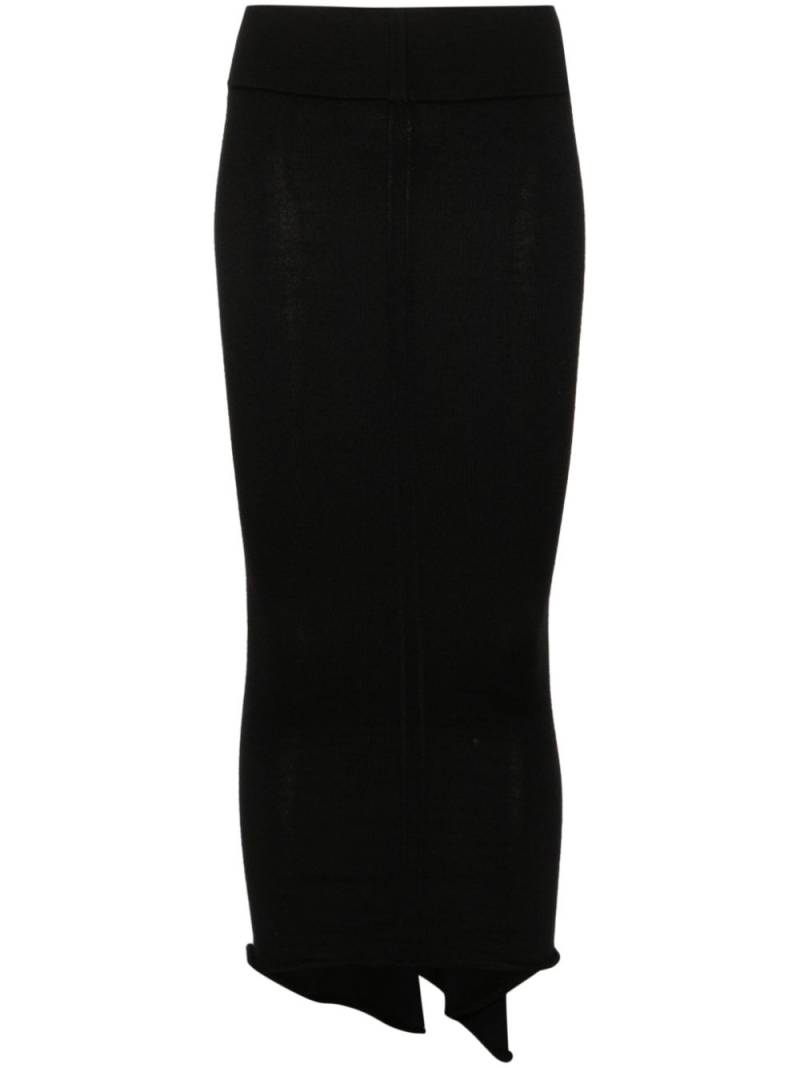 Rick Owens Porterville fitted skirt - Black von Rick Owens