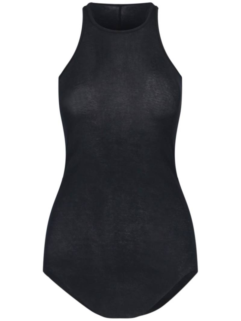 Rick Owens sleeveless bodysuit - Black von Rick Owens