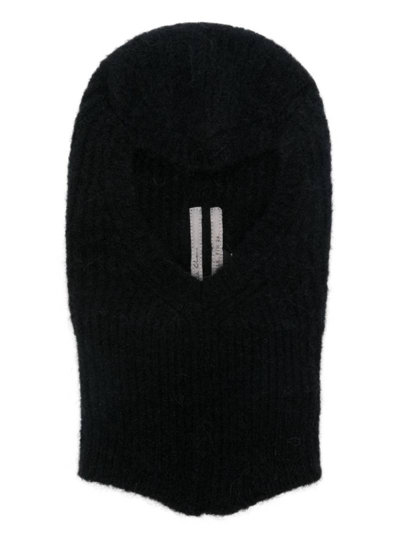 Rick Owens Runway Skull balaclava - Black von Rick Owens