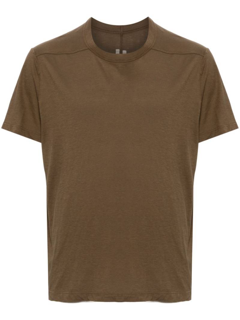 Rick Owens Short Level T-shirt - Brown von Rick Owens