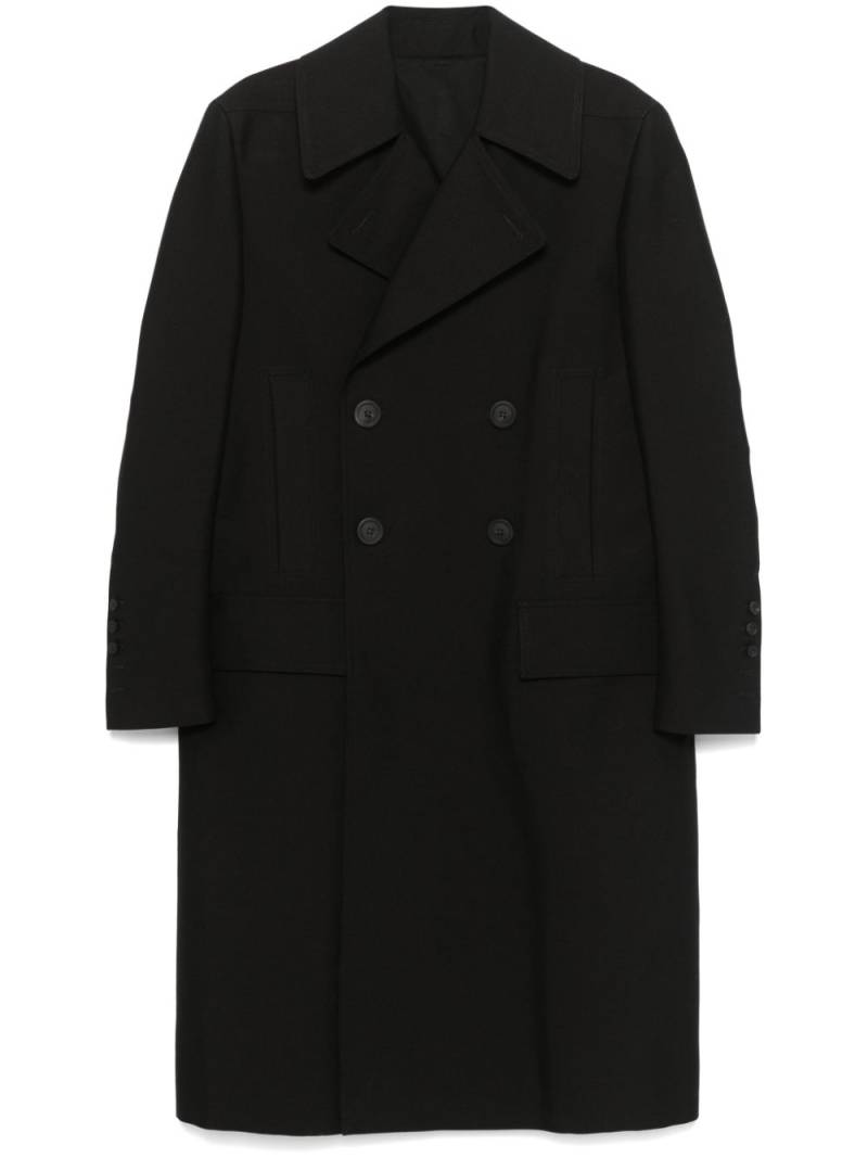 Rick Owens Slim Drella coat - Black von Rick Owens