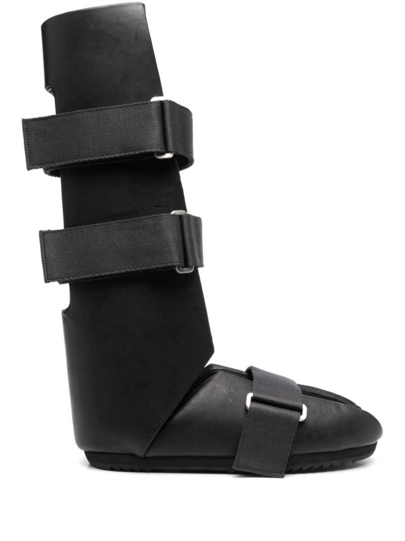 Rick Owens Splint leather knee boots - Black von Rick Owens