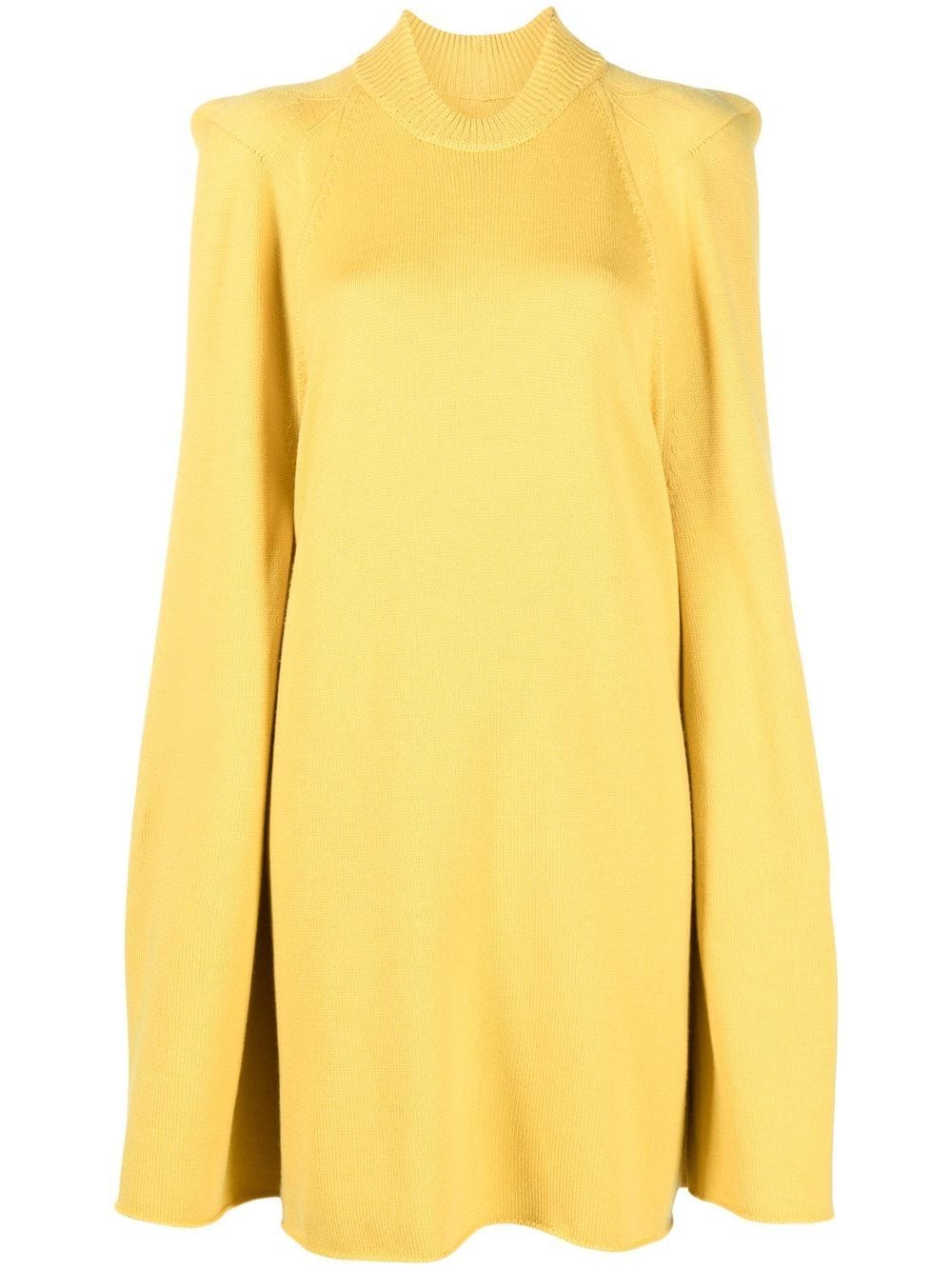 Rick Owens Tec oversized wool jumper - Yellow von Rick Owens