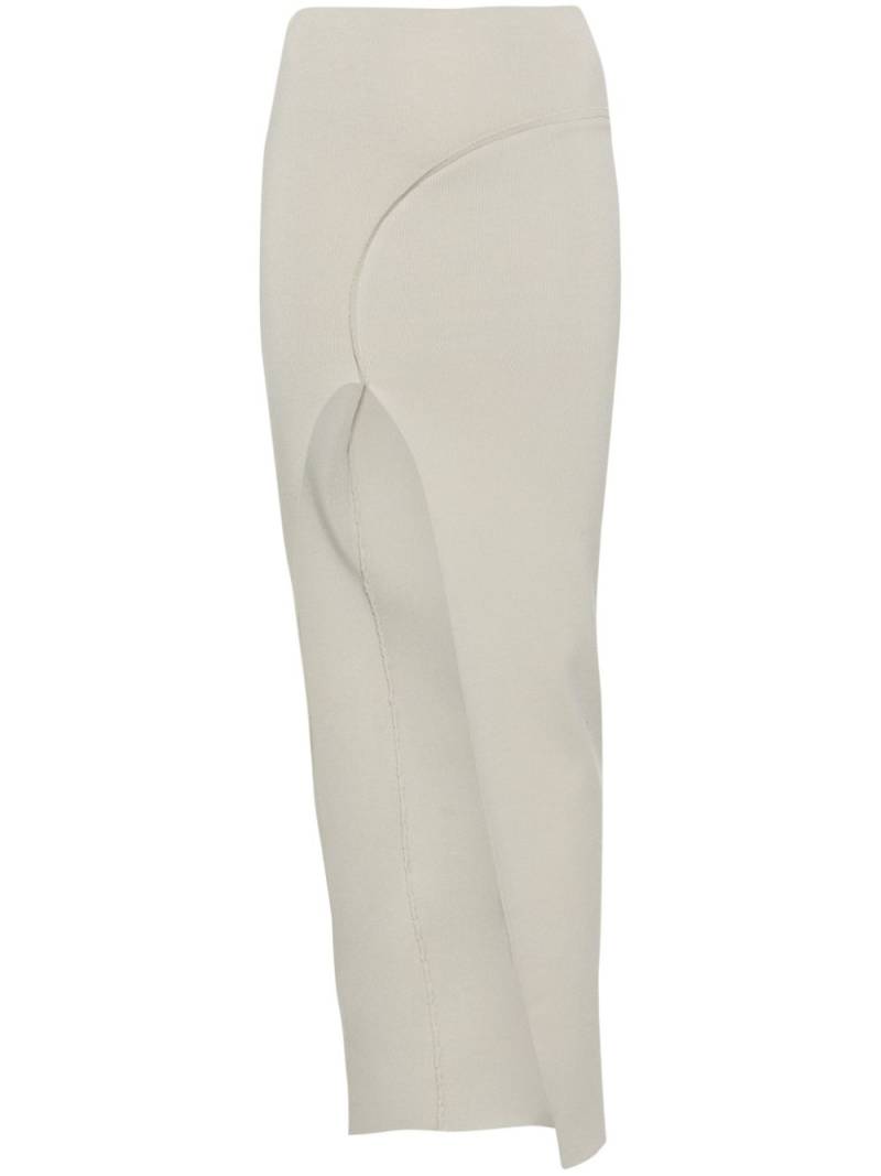 Rick Owens Theresa pencil maxi skirt - Neutrals von Rick Owens