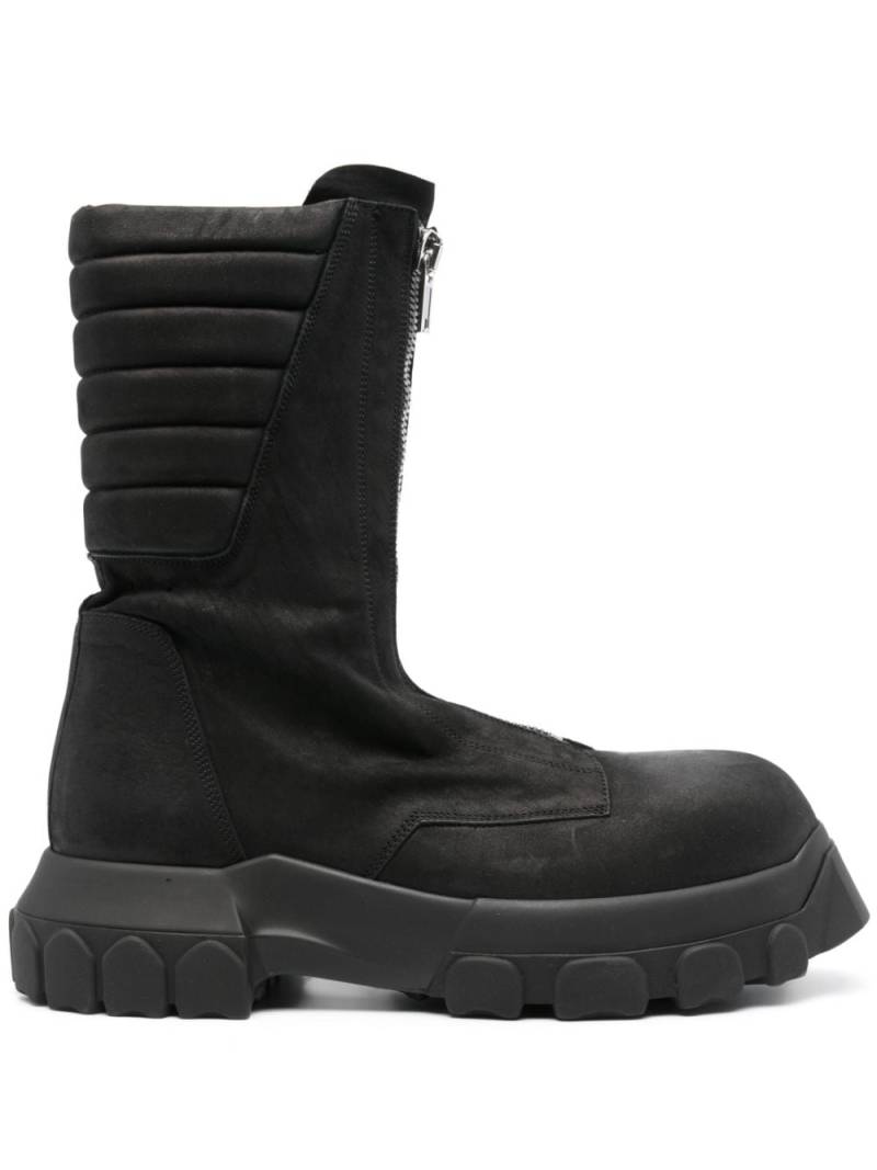 Rick Owens Turbo Tractor boots - Black von Rick Owens