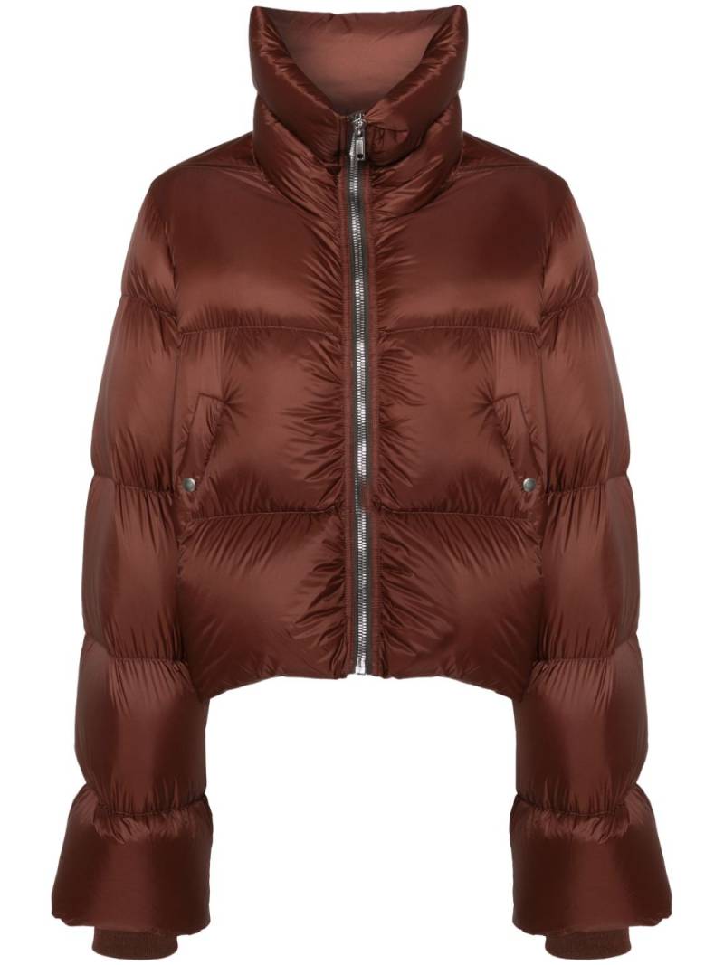 Rick Owens Turtle padded jacket - Brown von Rick Owens