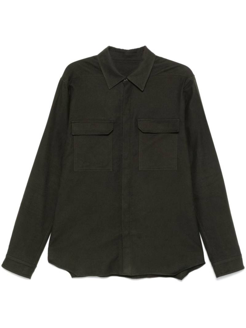 Rick Owens Work shirt - Green von Rick Owens