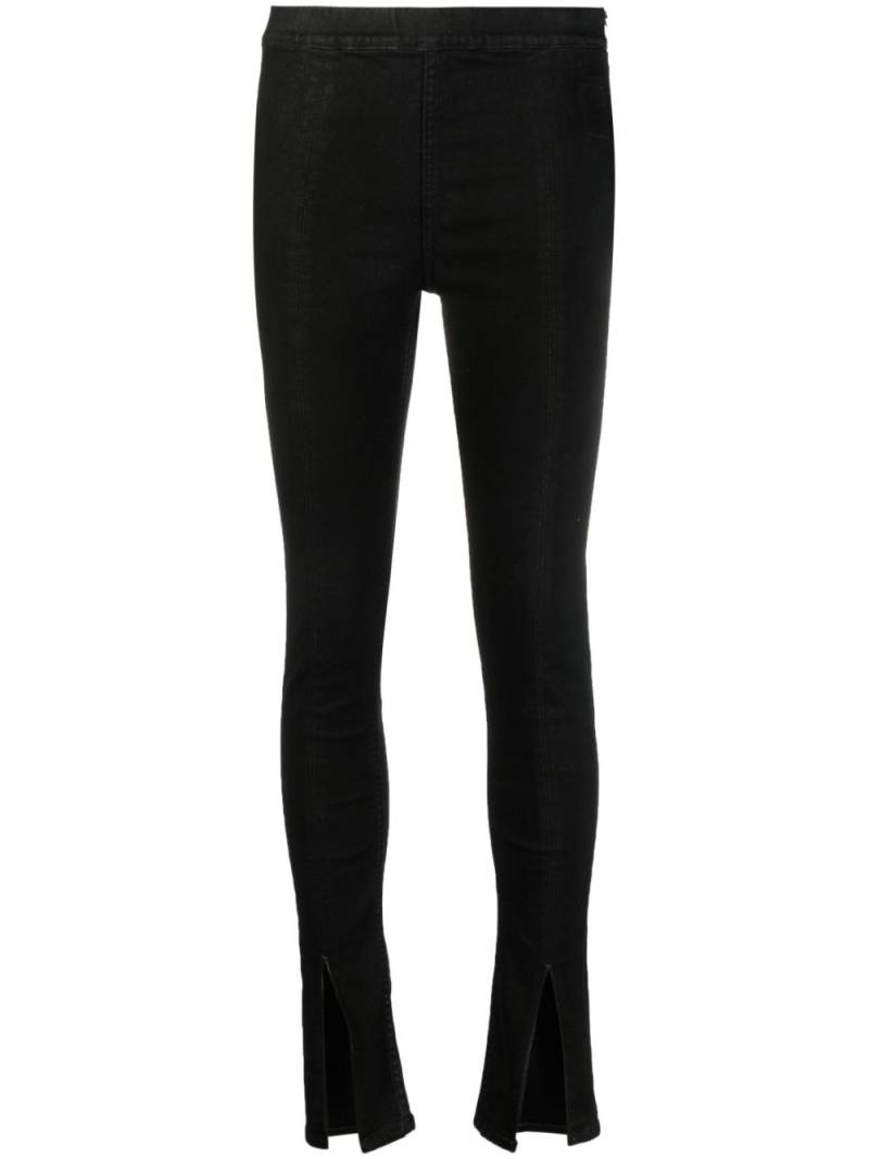 Rick Owens ankle-slit leggings - Black von Rick Owens