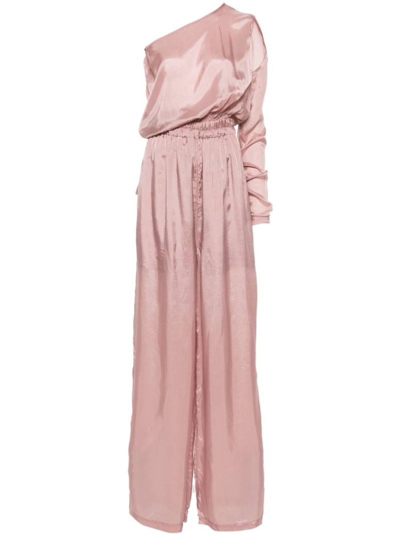 Rick Owens asymmetric organza playsuit - Pink von Rick Owens