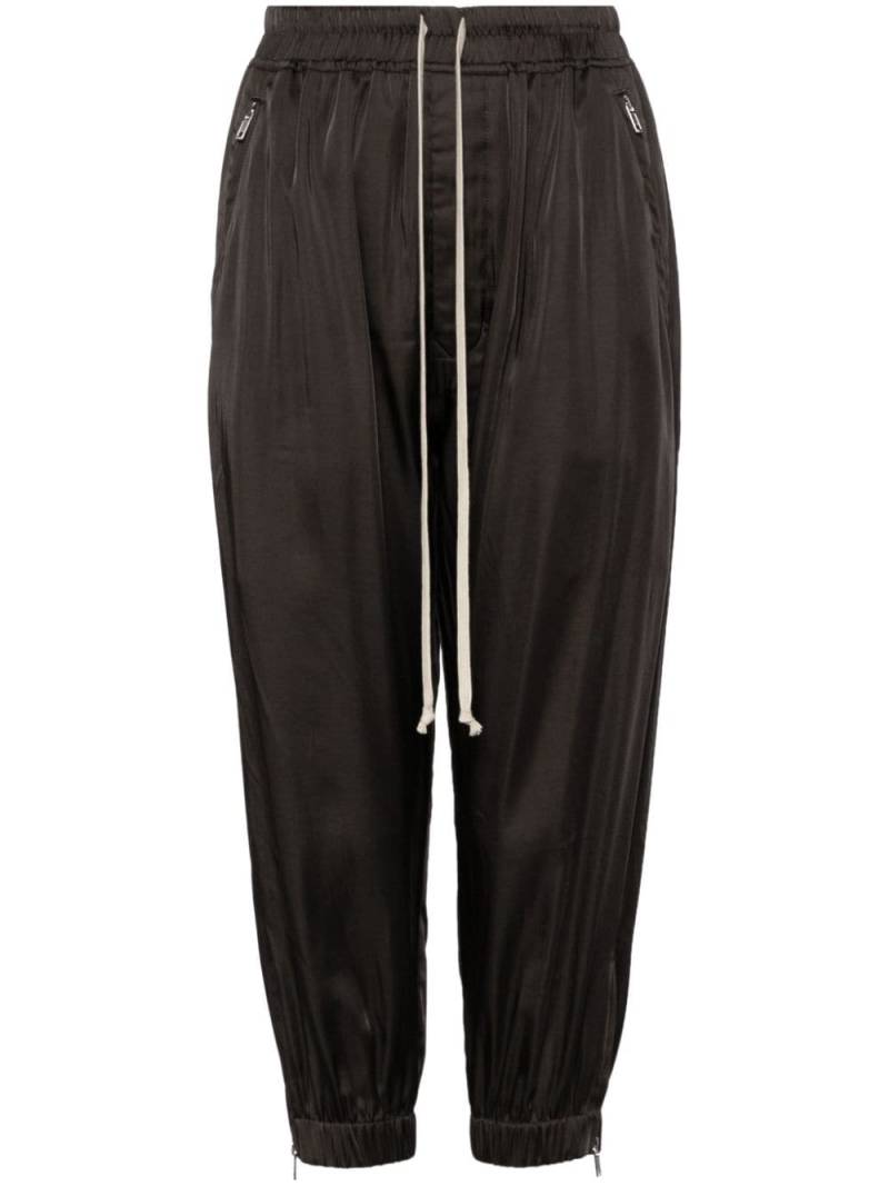 Rick Owens cropped track pants - Black von Rick Owens