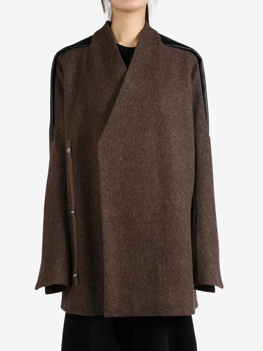 Rick Owens double-breasted jacket - Brown von Rick Owens