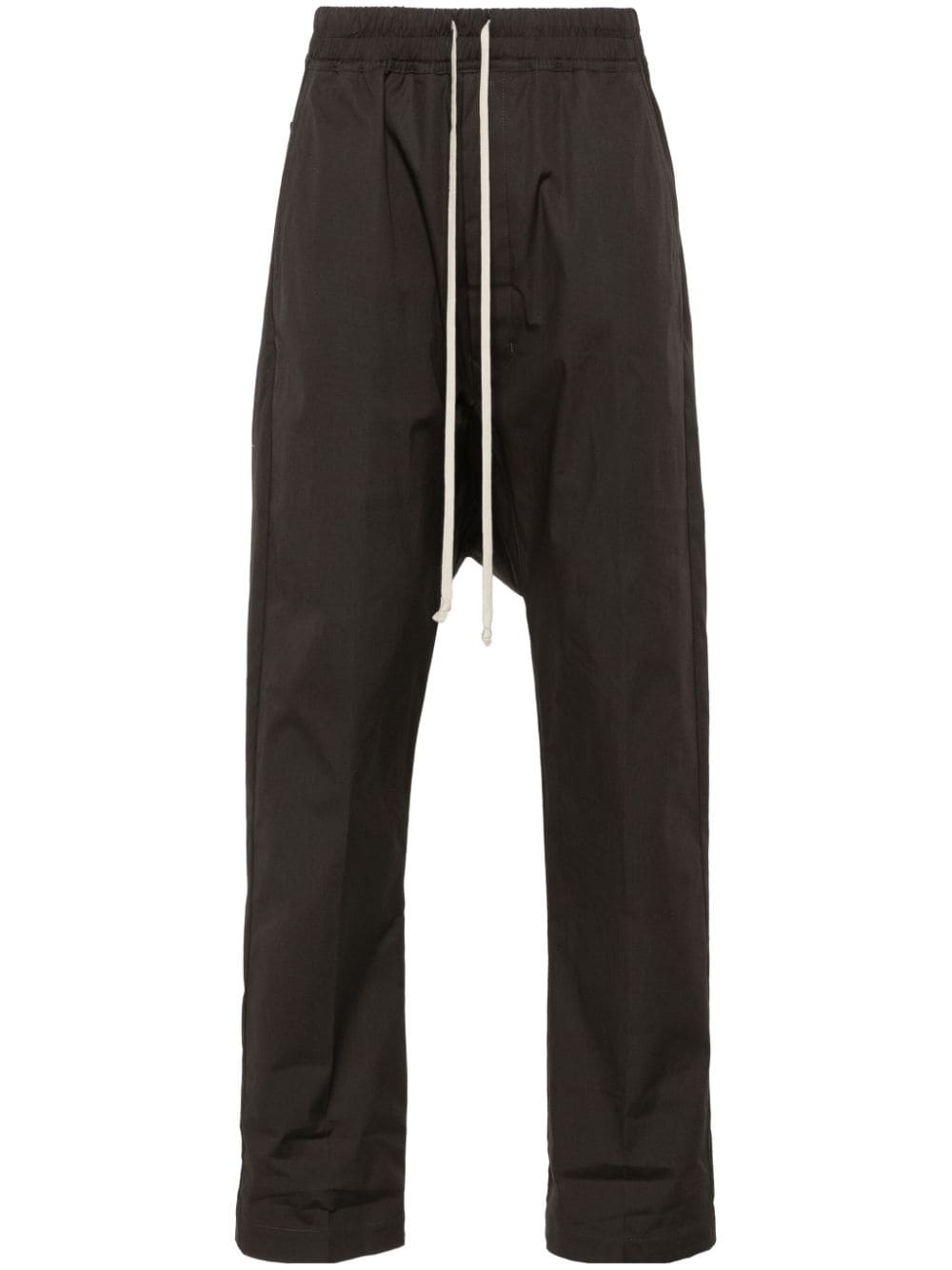 Rick Owens drawstring-waist long trousers - Grey von Rick Owens