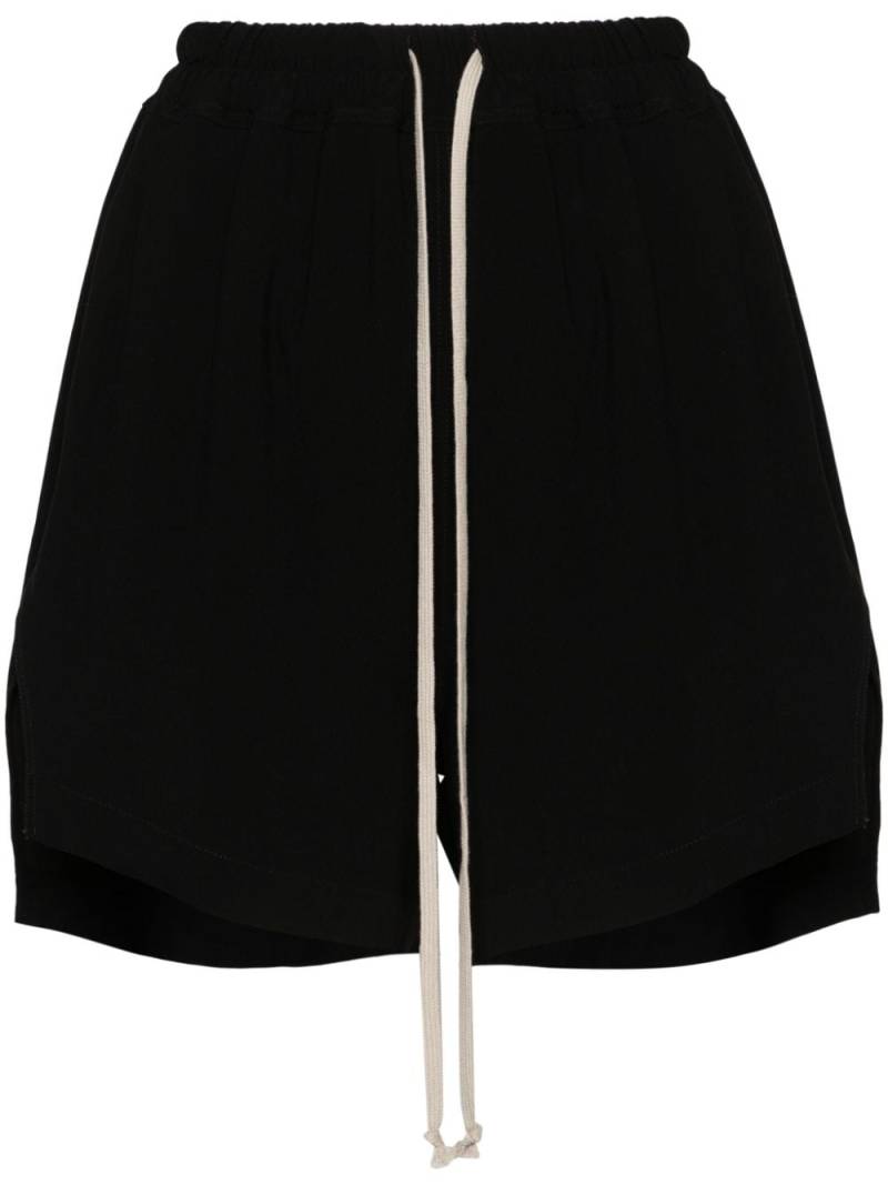 Rick Owens drawstring-waist shorts - Black von Rick Owens