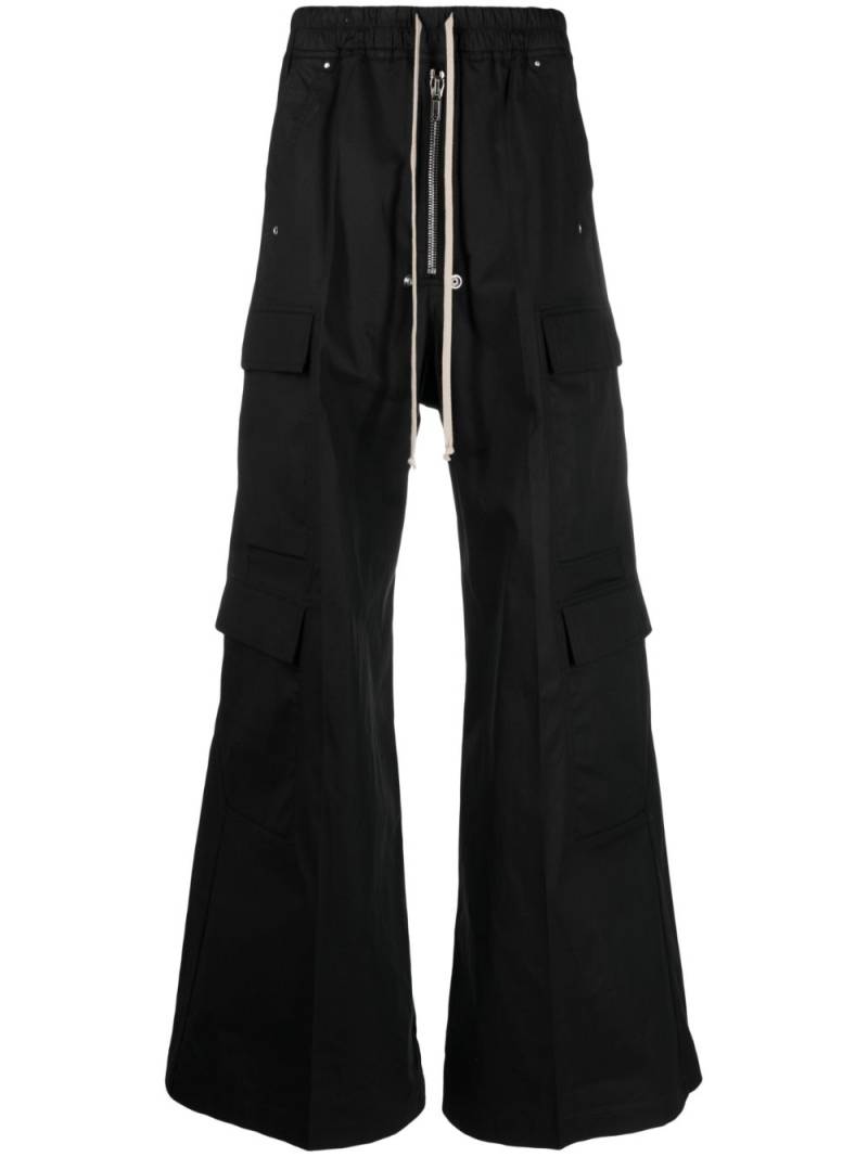 Rick Owens drawstring wide-leg trousers - Black von Rick Owens