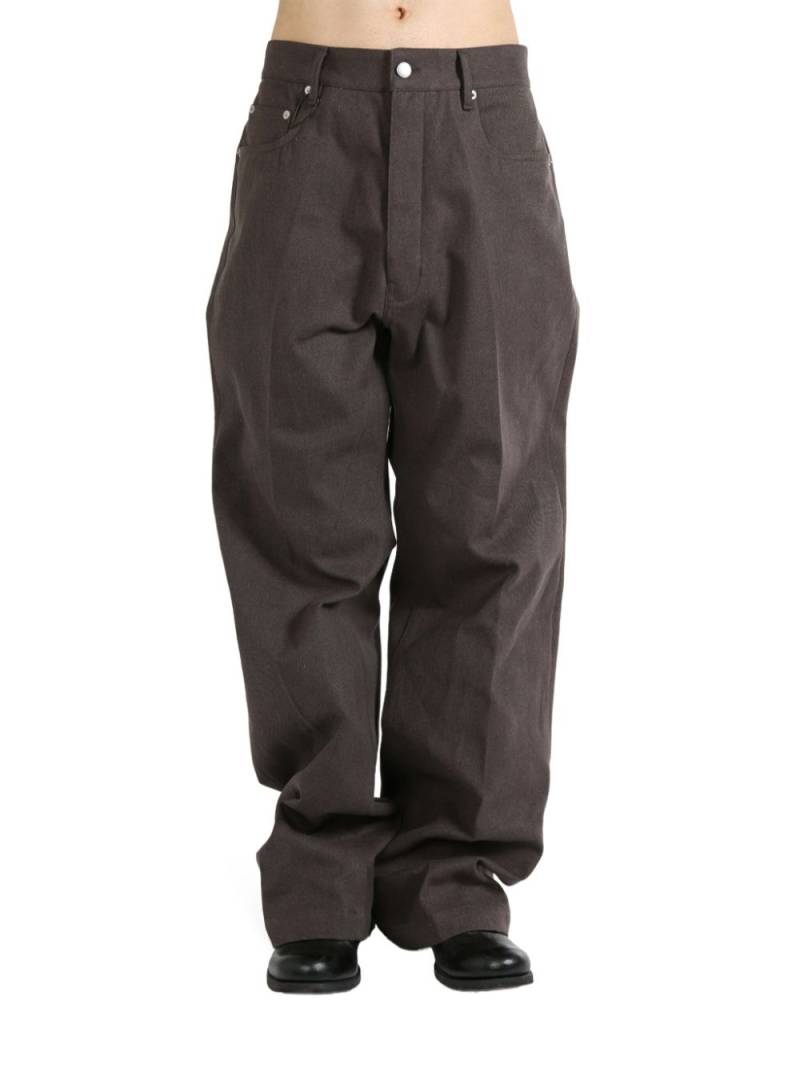 Rick Owens drop-crotch trousers - Brown von Rick Owens