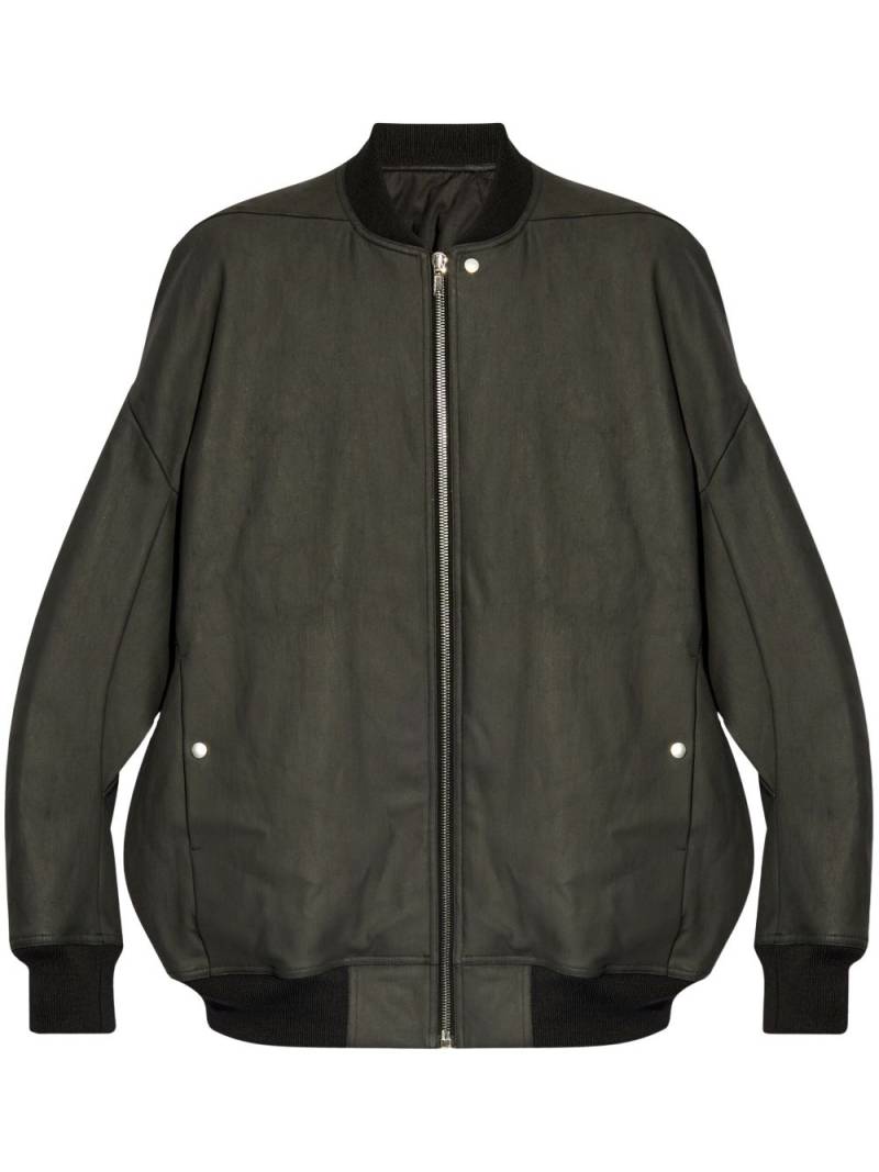 Rick Owens elongated bomber jacket - Grey von Rick Owens