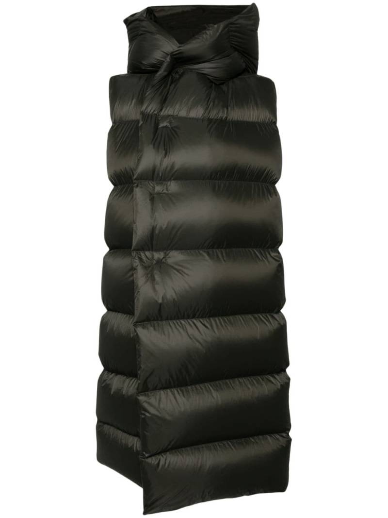 Rick Owens hooded gilet - Grey von Rick Owens