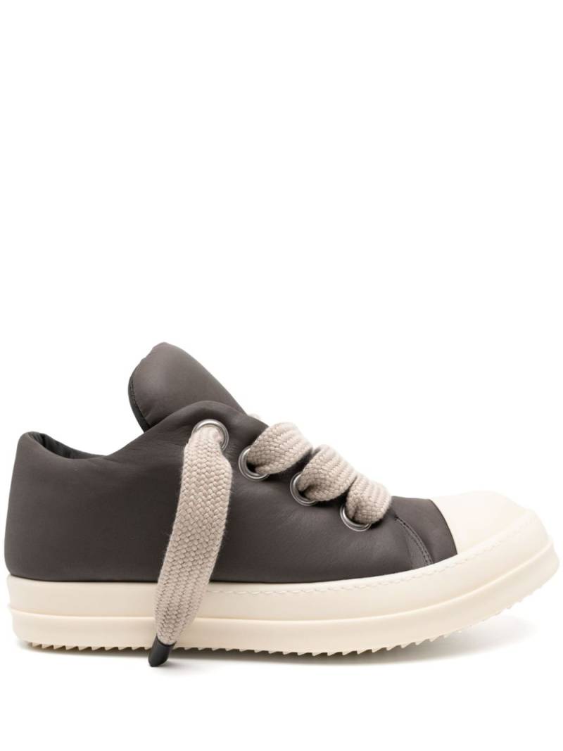 Rick Owens jumbolaced padded sneakers - Grey von Rick Owens