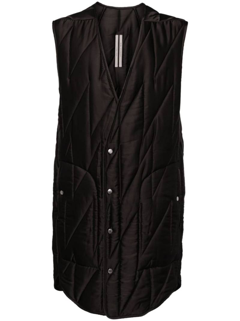 Rick Owens liner waistcoats - Grey von Rick Owens