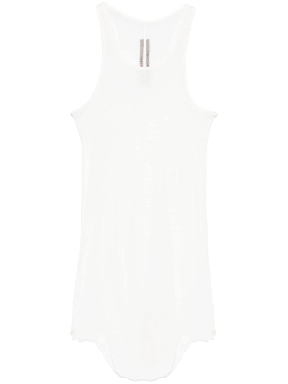 Rick Owens organic cotton tank top - White von Rick Owens